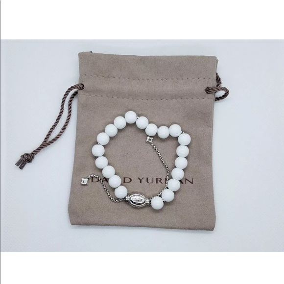David Yurman Jewelry - David Yurman White Agate Spiritual Beads bracelet